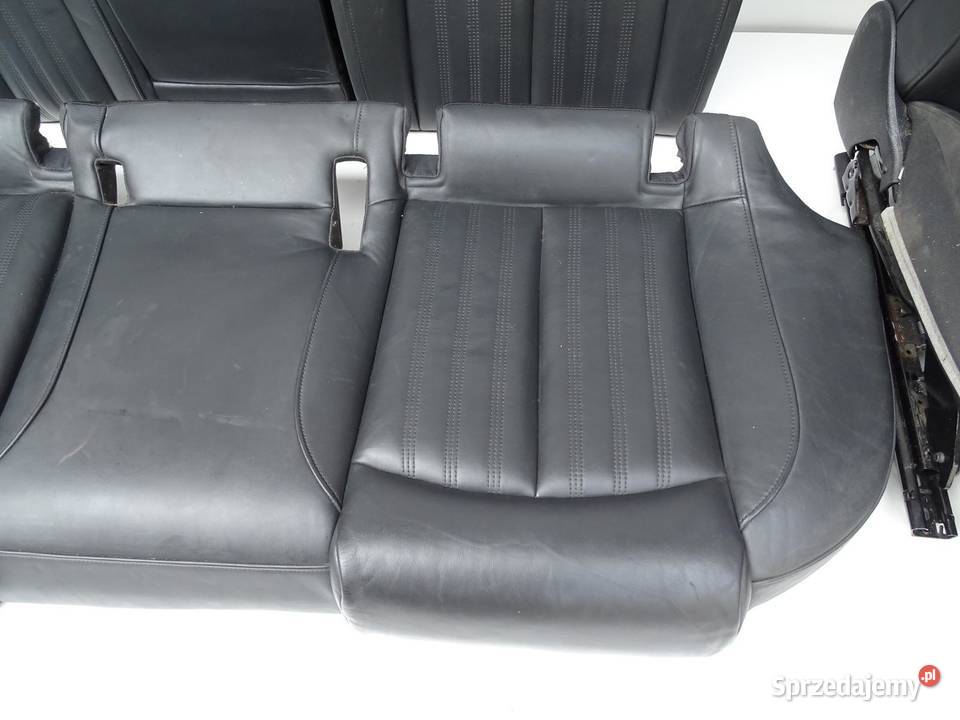 FOTELE FOTEL KANAPA SKÓRA KOMPLET SLINE AUDI A6 Fotele i kanapy