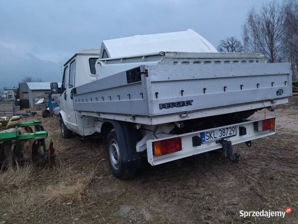 Bus Peugeot J5 brygadowka skrzyniowy śląskie Częstochowa