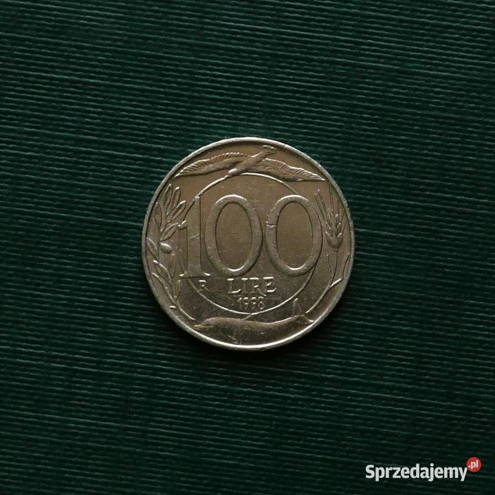 WŁOCHY 100 lirów 1998r Gliwice
