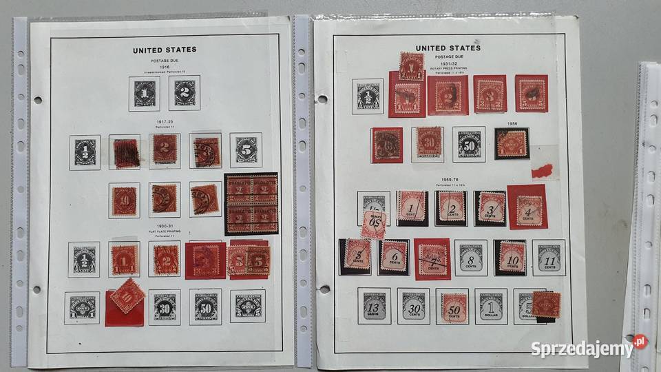 znaczki pocztowe USA mazowieckie Radom