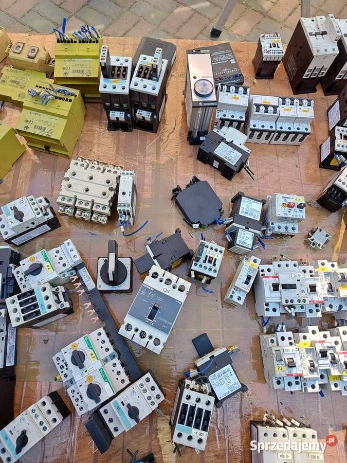 Elektronika z demontażu maszyny i z skrzyń wielkopolskie sprzedam