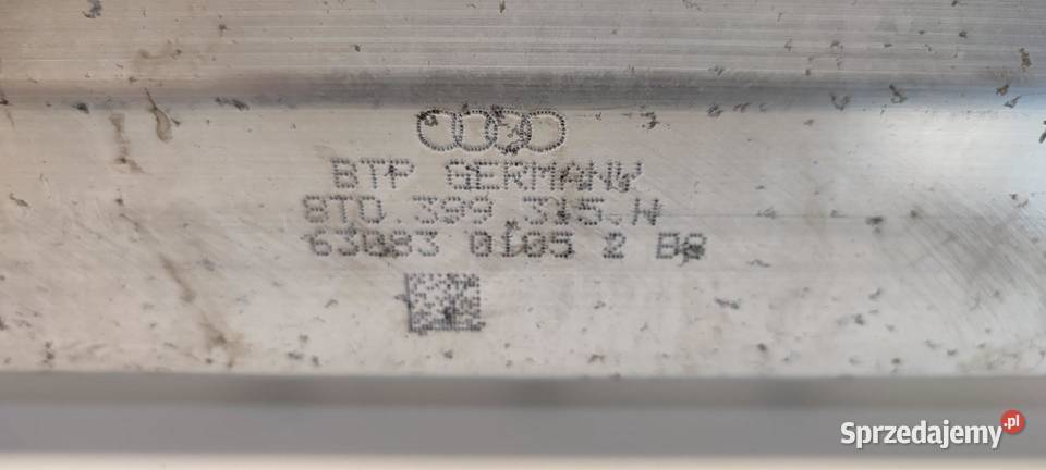 AUDI A5 8T KOŁYSKA SANKI PRZEDNIE 8T0399315H