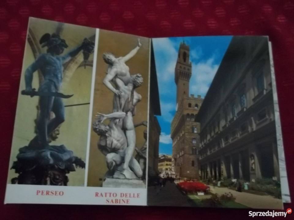 Pocztówki z Florencji zestaw 25Kartki pocztowe Łódź