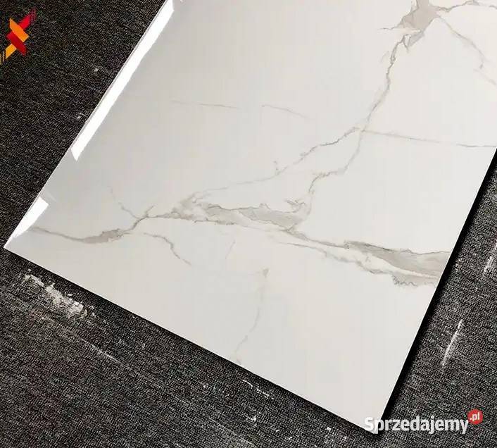 GRES POLEROWANY 120x60 BIAŁY MARMUR gatunek 1 Łask sprzedam