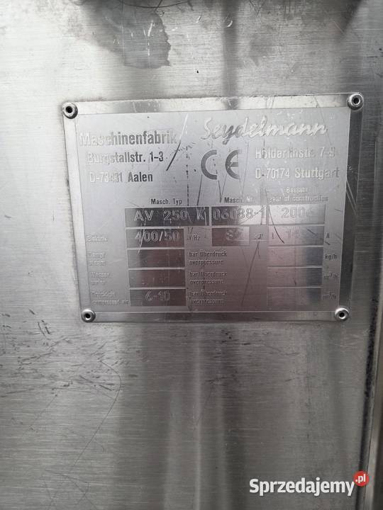 Wilk masarski Seydelmann AV 250 K Krotoszyn