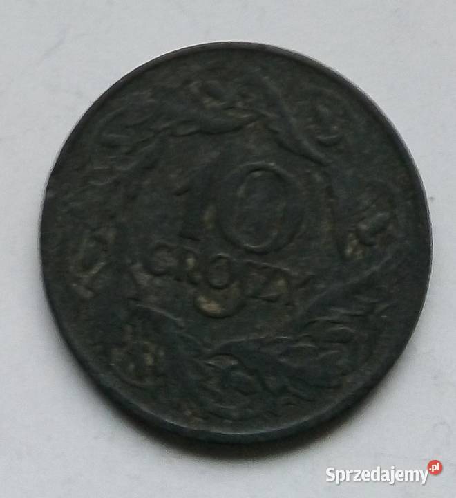POLSKA10 GROSZY1923 rZn mazowieckie