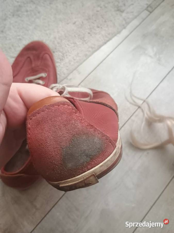 Buty Clarks bordowe czerwone 445 Częstochowa