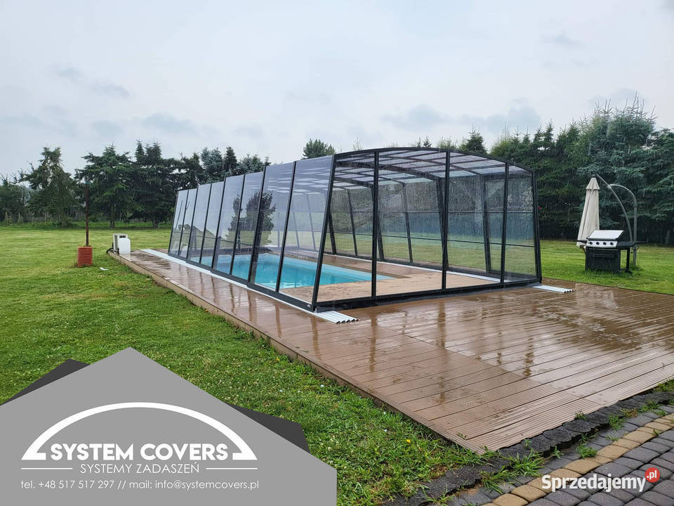 Zadaszenie basenowe basenu 500 x 850 x220 System Szydłowiec