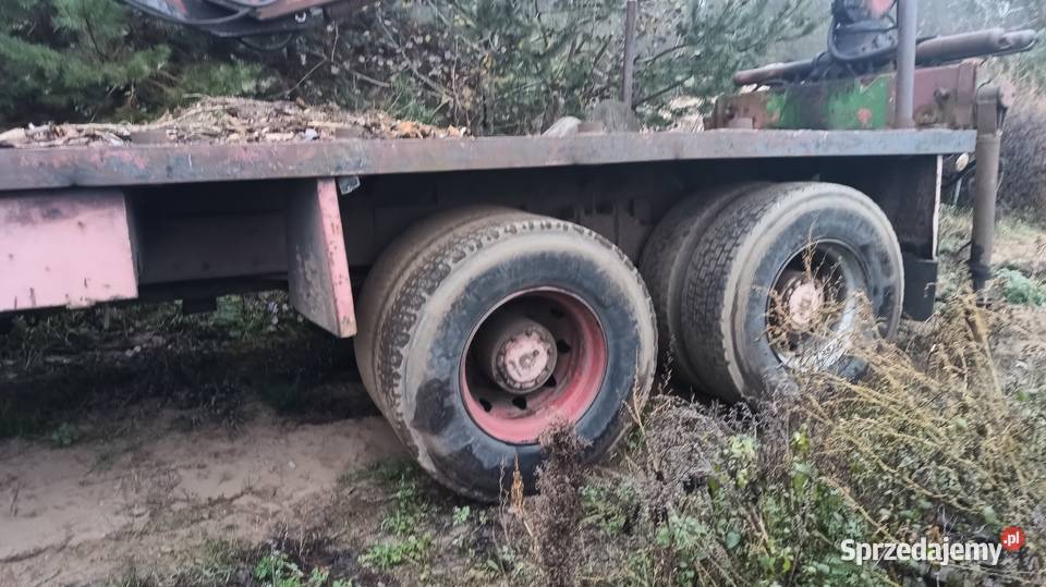 Samochód do drewna przyczepa Skwierzyna