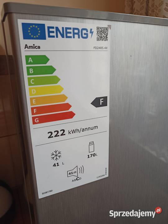 Sprzedam używaną lodówkę z zamrażarką na Lodówki i zamrażarki Bydgoszcz