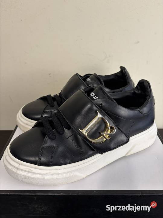 ButySneakersy damskie Dsquared2 Ginevra nero