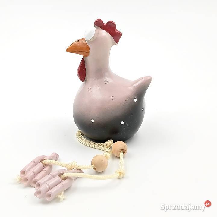 Ozdoba ogrodowa kurczak Hilde z żywicy Zawiercie sprzedam