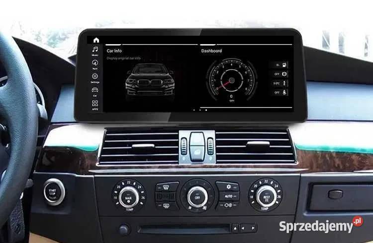 Radio Android 12 BMW serii 5 E60 E61 E62 ccc cic Radioodtwarzacze Ożarowice