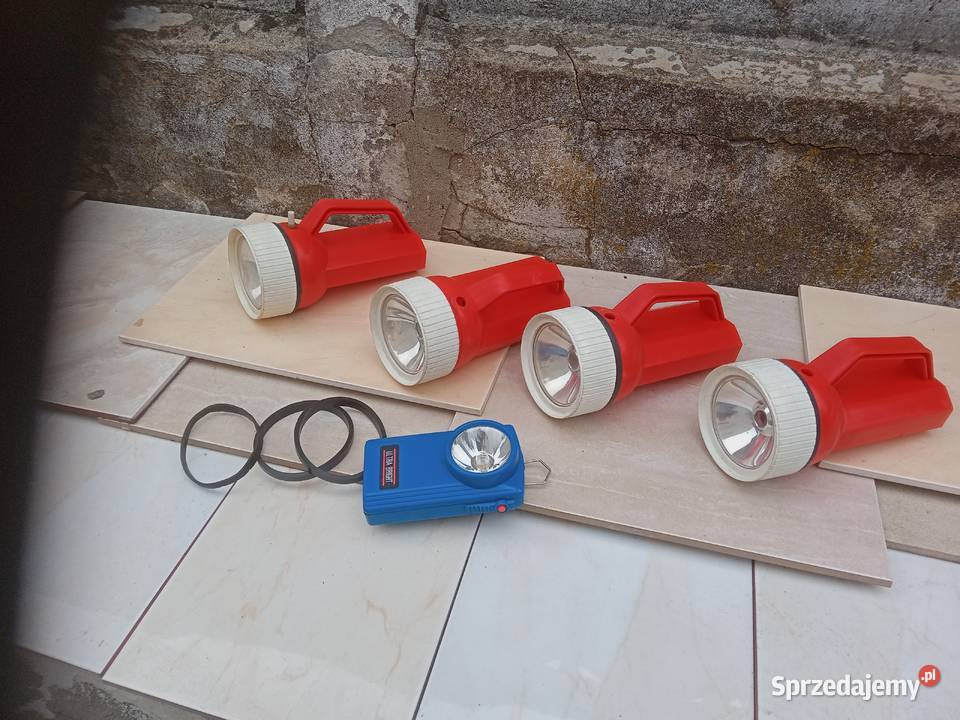 Latarki z PRLu śląskie Częstochowa