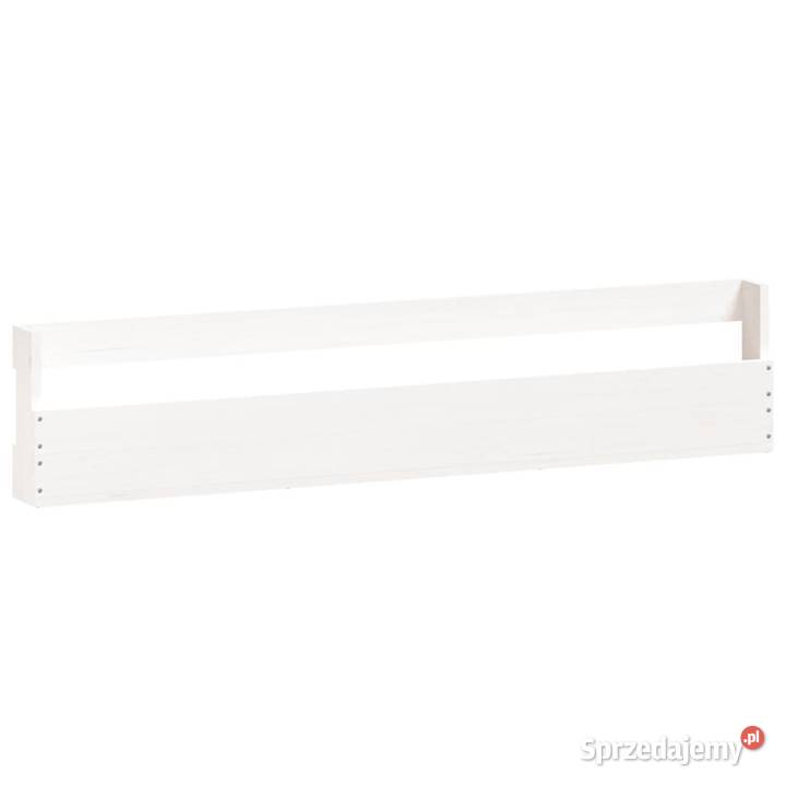 vidaXL Ścienne półki na buty 2 biały 110x9x23 mazowieckie sprzedam