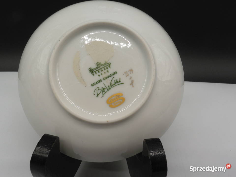 Porcelanowy talerzyk Rosenthal studio line Raszków