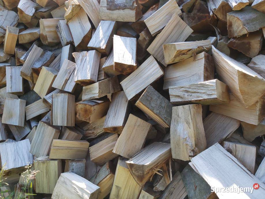 Drewno kominkowe opałowe sezonowane 2 lata wielkopolskie sprzedam