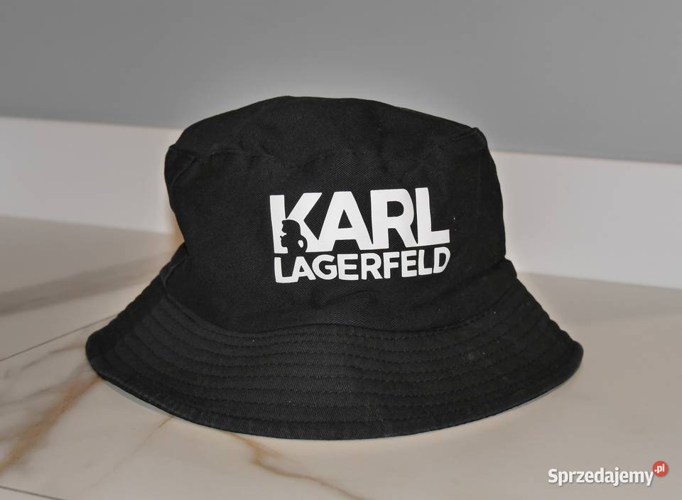 Karl Lagerfeld świetny kapelusz nowy Dla kobiet Wrocław