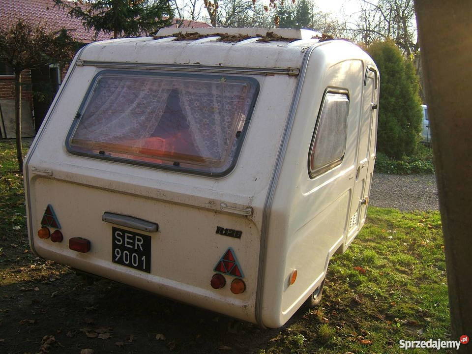 Przyczepa Niewiadów N126 w oryginale Sługocin