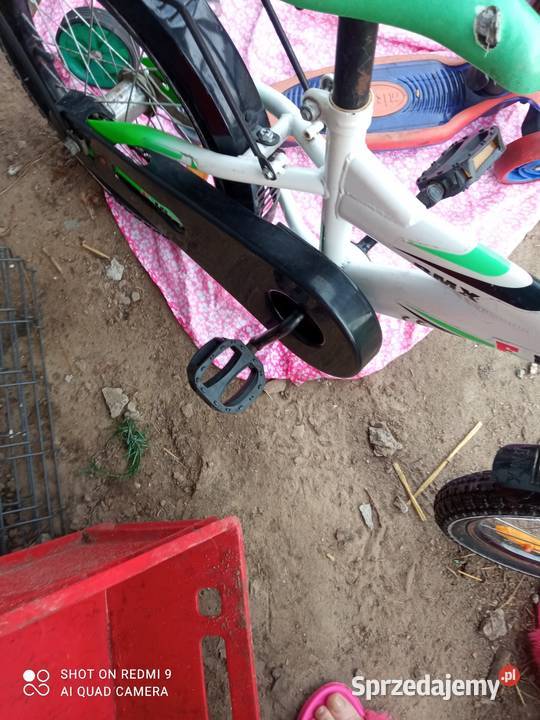 Rowerek dziecięcy bmx 16 plus hulajnoga podkarpackie Radomyśl Wielki
