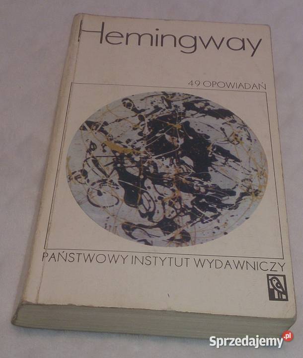 Hemingway 49 opowiadań PIW Książka Czeladź