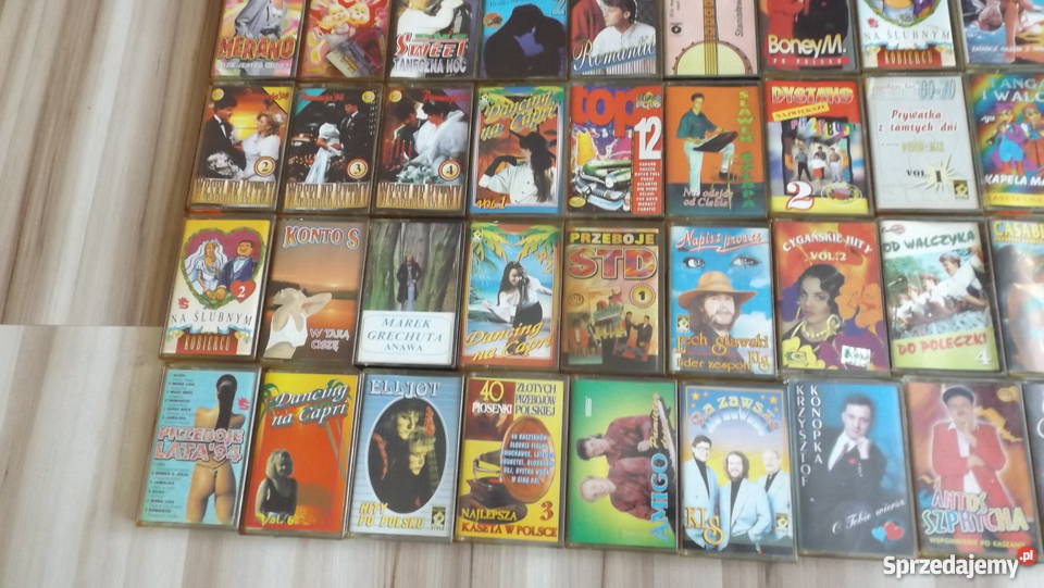 Zestaw Kaset Disco Polo 105 Oryginał kaseta warmińsko-mazurskie Grodziczno