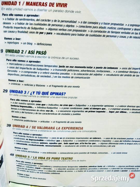 Curso de espanol 4 podręczniki outlet używane Antykwariat