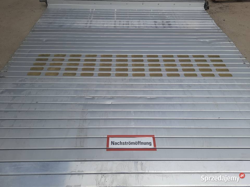Brama drzwi roletowa Hormann 3x3 roleta kujawsko-pomorskie Wrocki sprzedam