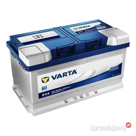 Akumulator VARTA Blue Dynamic F17 80Ah 740A EN osobowe Mielec sprzedam