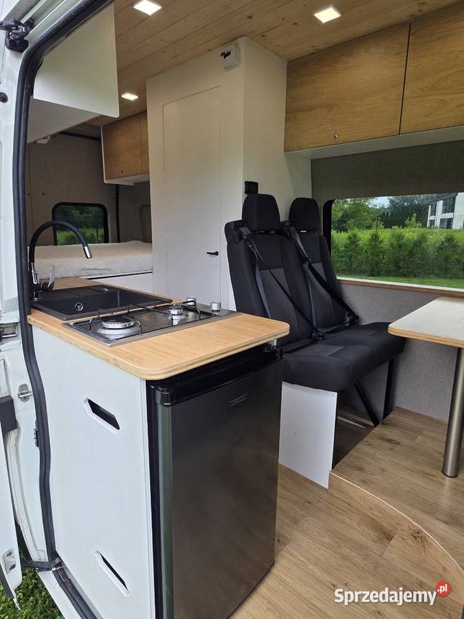 Kamper kampervan campervan jumper nowa zabudowa