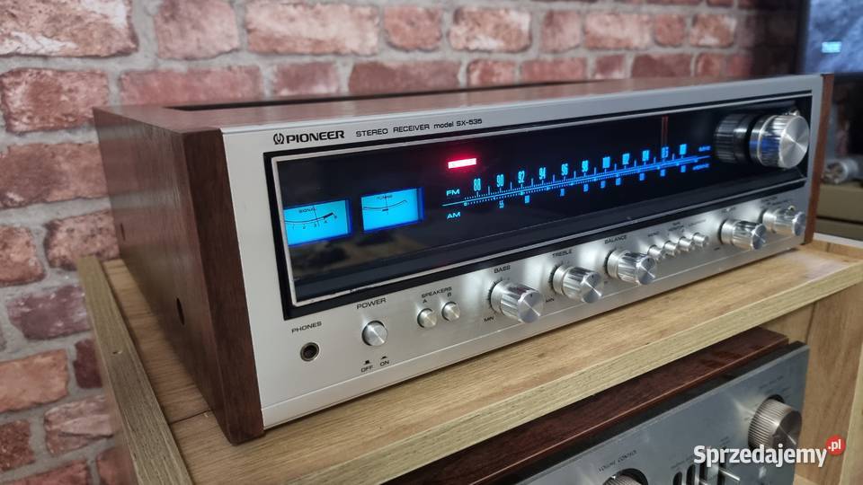 Pioneer SX535 Klasyk Vintage w drewnie Stan Głuchołazy