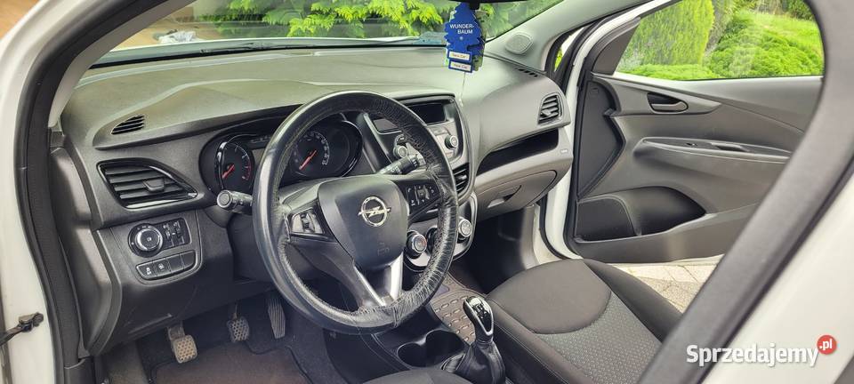 OKAZJA OPEL KARL 2016r 10 BENZ 75 5DRZWI KLIMA biały