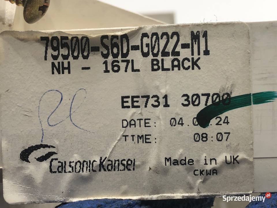 PANEL STEROWANIA NAWIEWU HONDA CIVIC VII podkarpackie