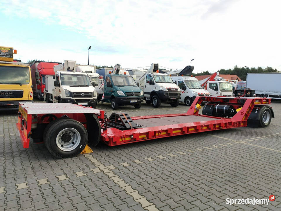 niskopodwoziowa EMTECH PCN 18 PNZS Tiefbett Motoryzacja Widełki