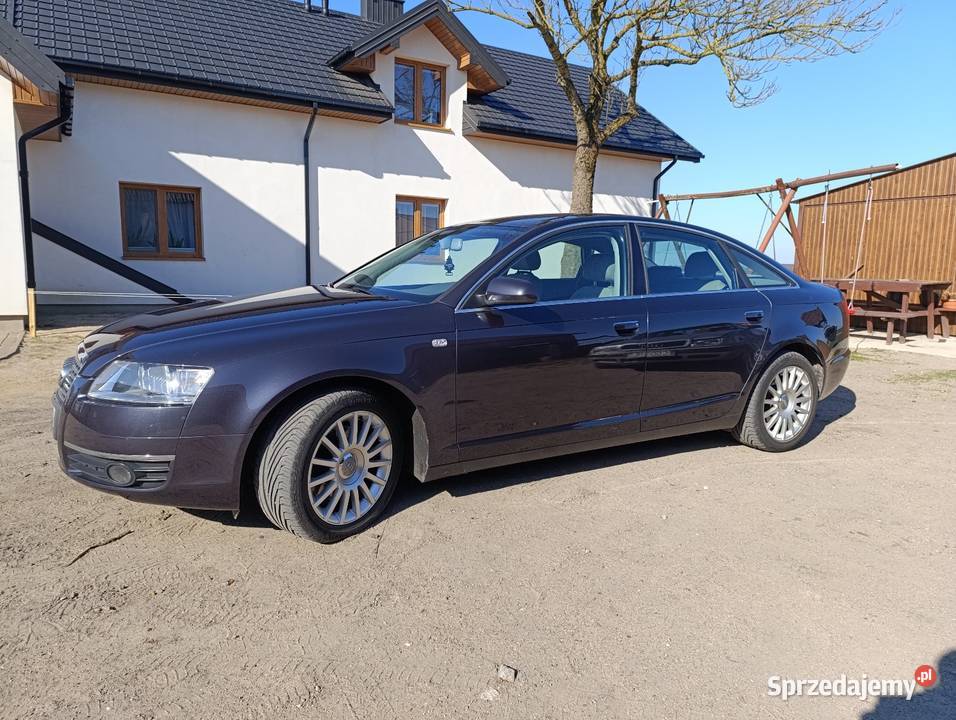 Audi A6 C6 24 benzyna LPG zadbany 2x koła kujawsko-pomorskie Golub-Dobrzyń