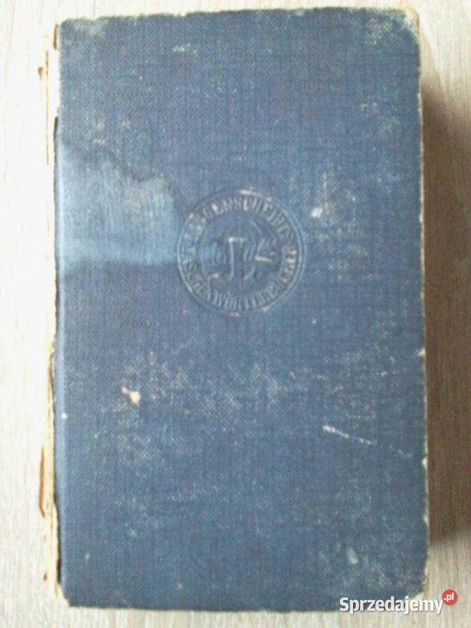 Słownik Polsko Niemiecki z 1920 r niemiecki Skierniewice sprzedam