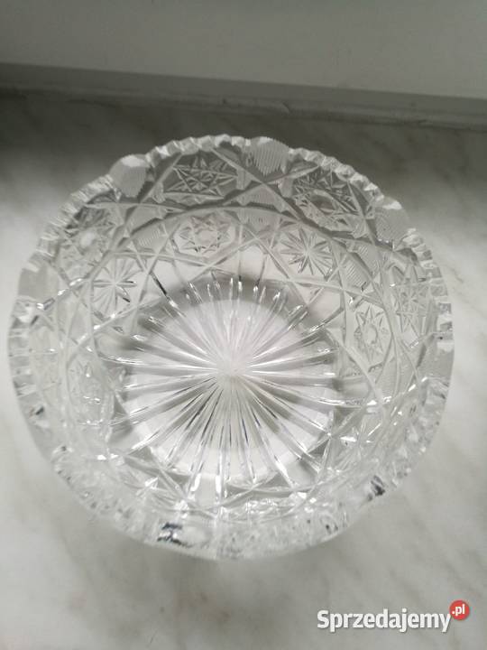 Kryształowa miseczka prl Choszczno