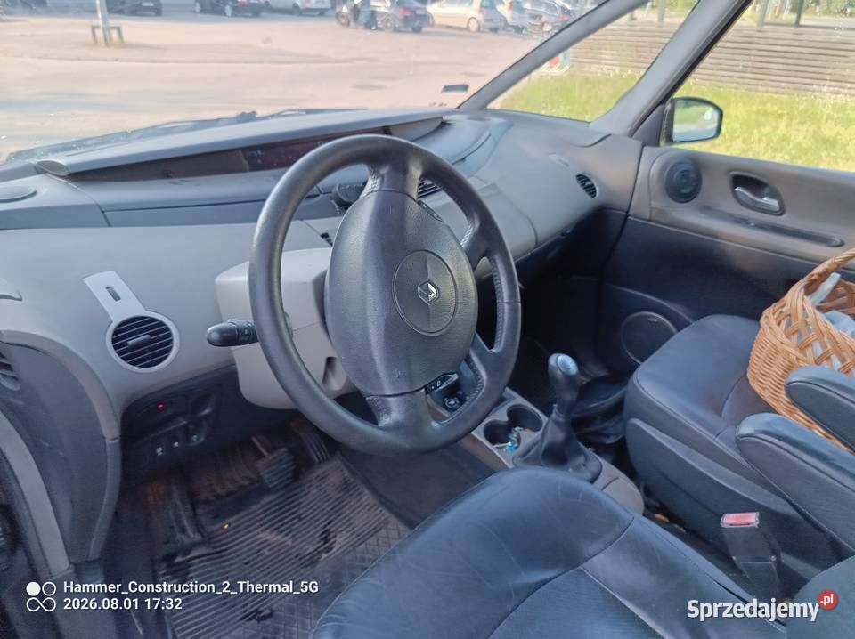 Renault Espace 42004r 22 diesel 150 7 os długie autoalarm Włodawa sprzedam