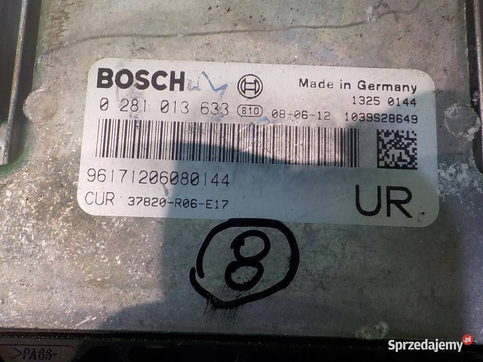 HONDA CRV III 22 ICTDI 08r 5D sterownik modul Czujniki i sterowniki