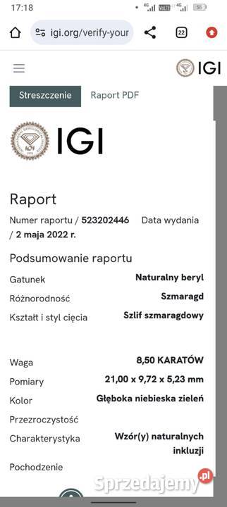 Szmaragd Naturalny Warszawa