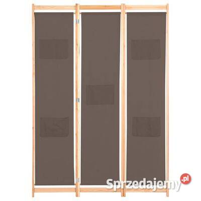 Parawan 3panelowy brązowy 120x170x4 Warszawa