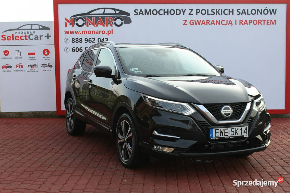 Nissan Qashqai NConnecta DiGT Automat Salon czarny Włocławek sprzedam