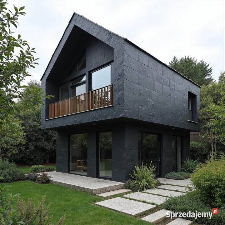 Płytki Łupek Black Slate naturalny 60x40x0912 Gdynia