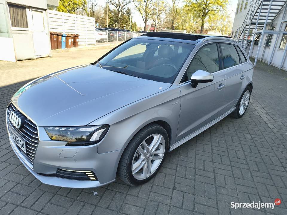 Audi A3 Etron Hybryda Plugin 14 benzyna 205 nowe 26000km dolnośląskie Wrocław