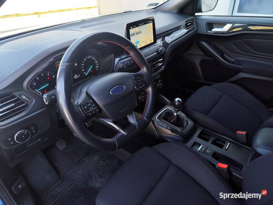 FORD Focus 2019r salon Full LED kamera park 110721km Focus małopolskie Kraków