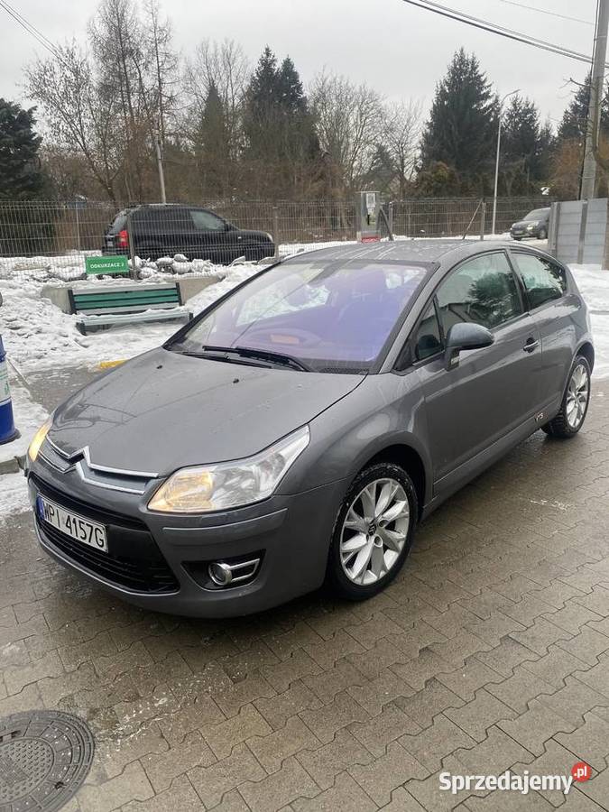 Citroen C4 VTS 16 VTI COUP 2009r euro4 140000 mazowieckie Konstancin-Jeziorna