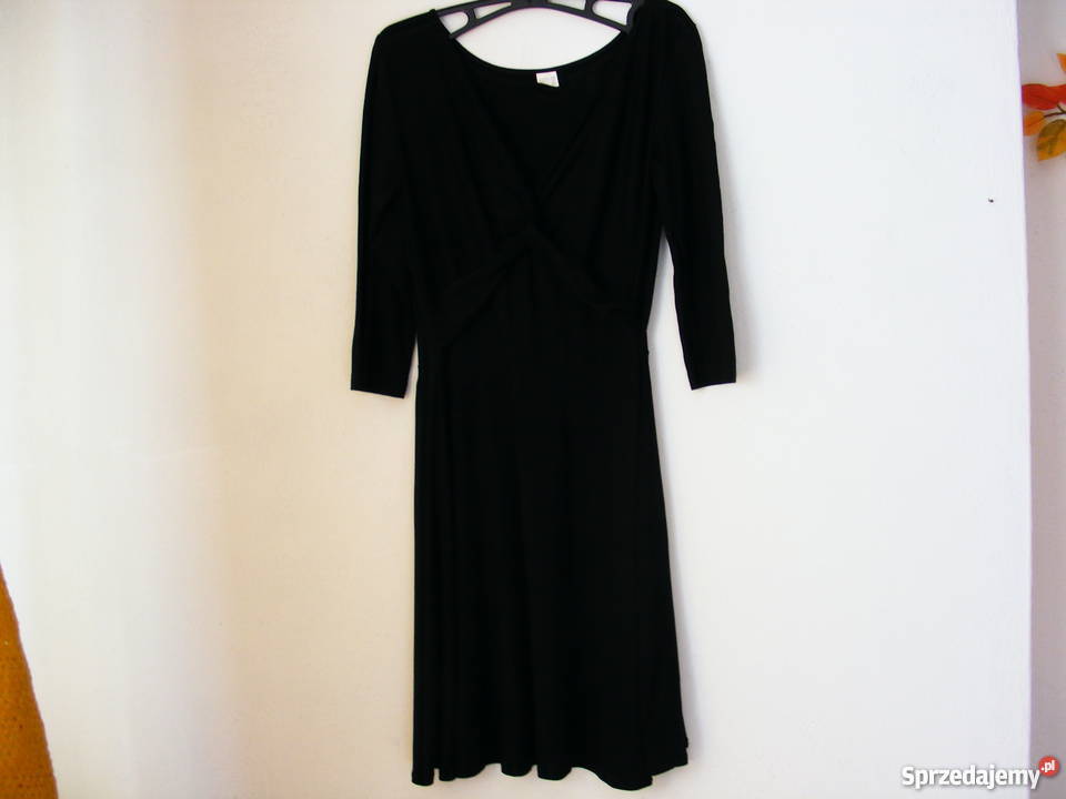 Sukienka długa czarna rozmiar 38 Oborniki Śląskie