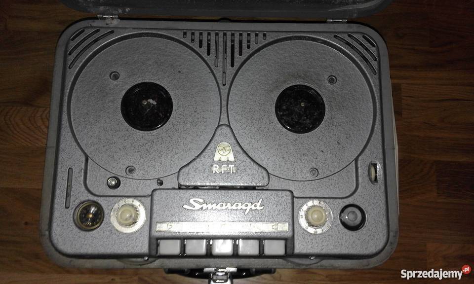 Magnetofon szpulowy RFT SZMARAGD SUPER