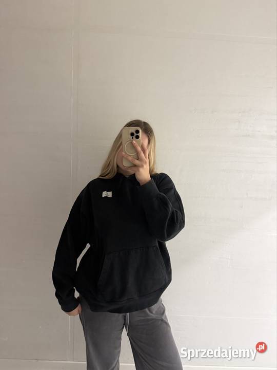 Bluza jordan rozmiar m czarna nowa czarny łódzkie Dębniak