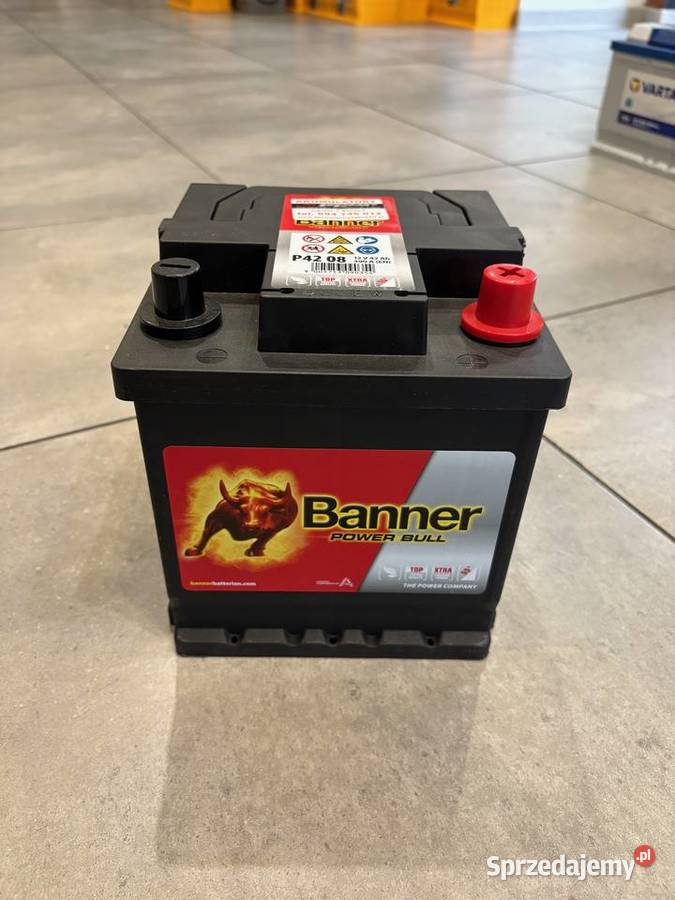Akumulator Banner Power Bull 42Ah 390A EN kostka Augustów sprzedam
